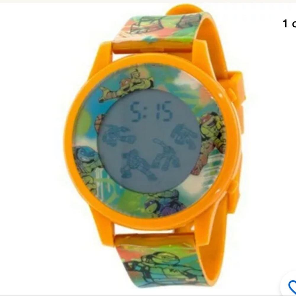🍄Teenage Mutant Ninja Turtle Watch Animated LCD